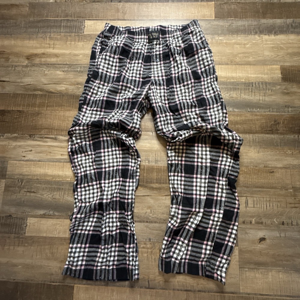 Victoria's Secret Plaid Flannel Pajama Pants Sz S